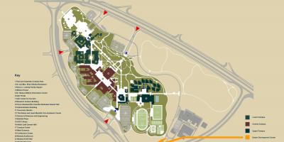 Mappa di auc new cairo campus