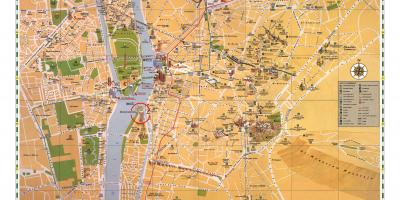 Cairo attrazioni turistiche mappa